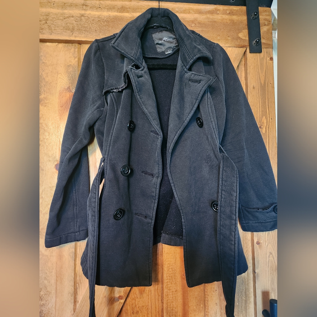 Iris Basic Large Black Coat